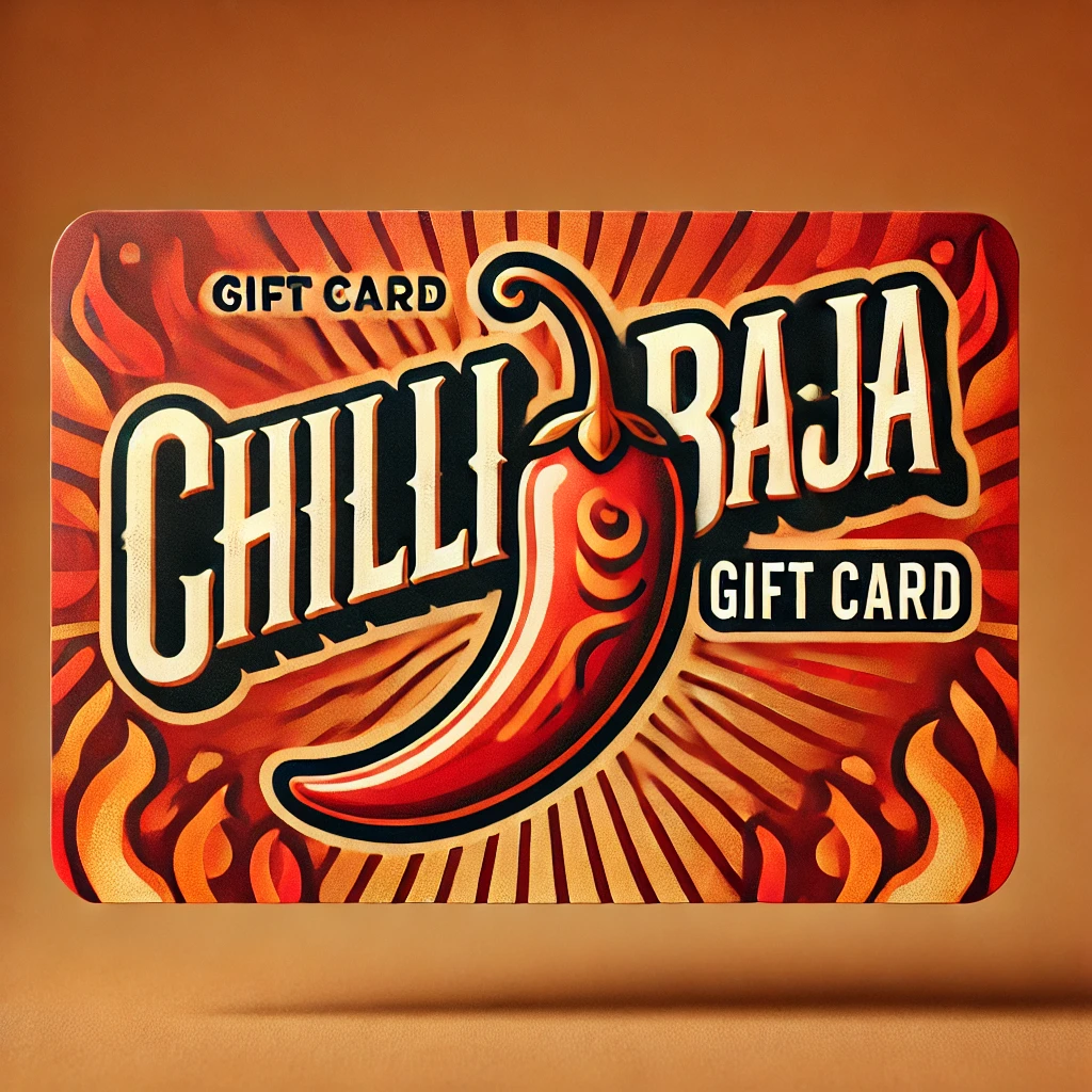 Chilli Baja Ajándékutalvány – Tökéletes meglepetés chili és fűszerkedvelőknek, beváltható prémium csípős termékekre.
