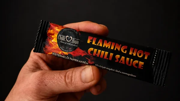 Flaming Hot chili prémium paprikakrém tasakban – Chilli Baja